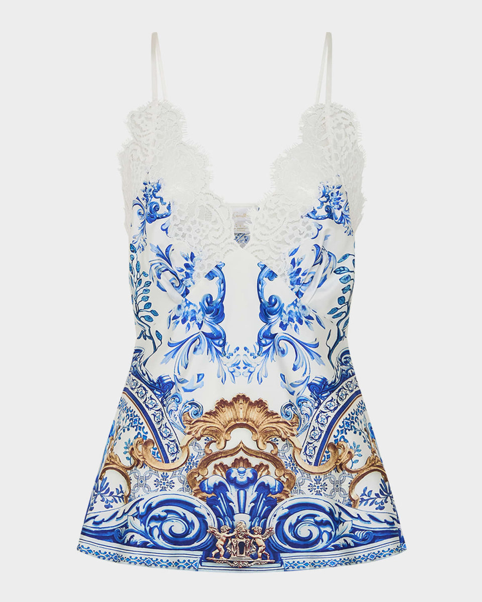 Azul Adventures Lace Edge Cami
